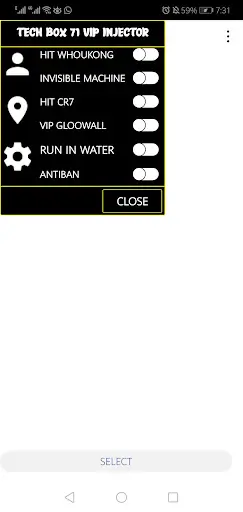 Tech Box 71 Injector APK Download Pro [v1.104.6] For Android